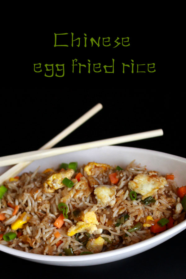 Chinese egg fried rice recipe - Foodvedam