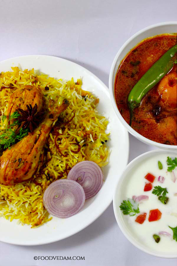 Hyderabadi Chicken Biryani-how to make restaurant style Chicken Biryani
