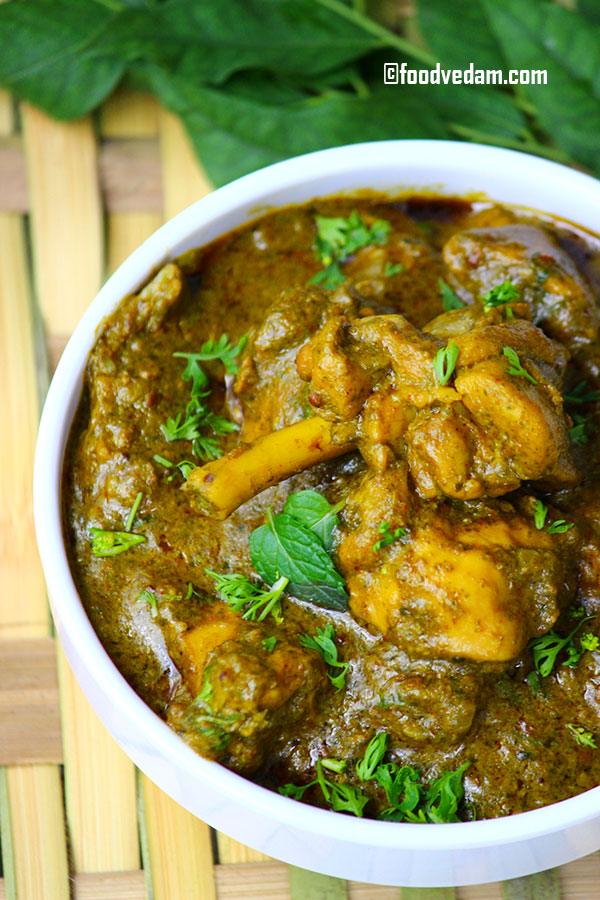 Curry leaf chicken curry -how to prepare Karivepaku kodi kura