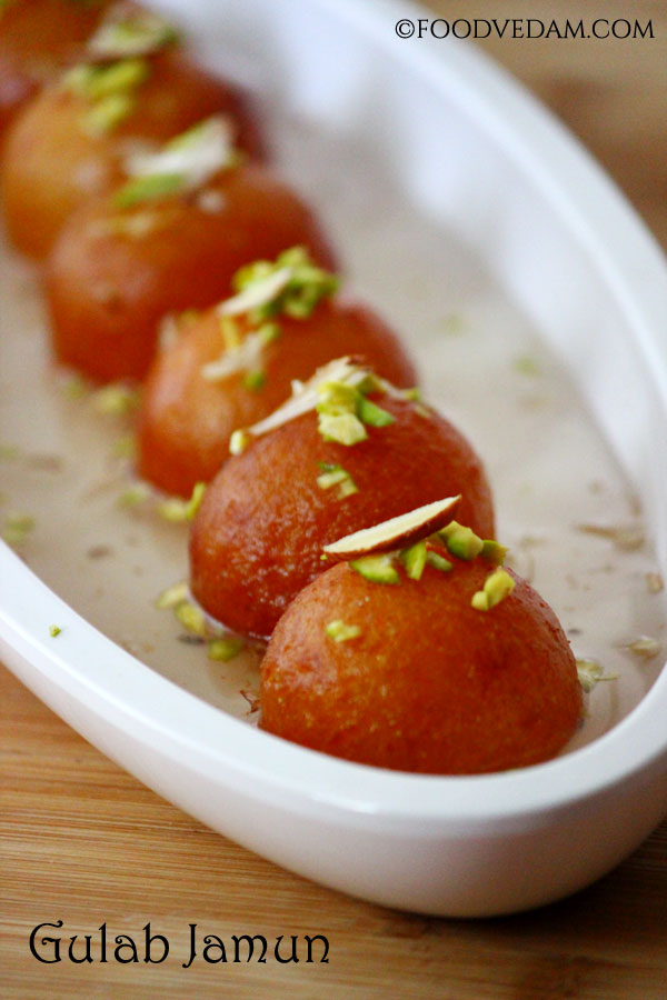 Gulab Jamun - How to prepare gulab jamun at home - Foodvedam